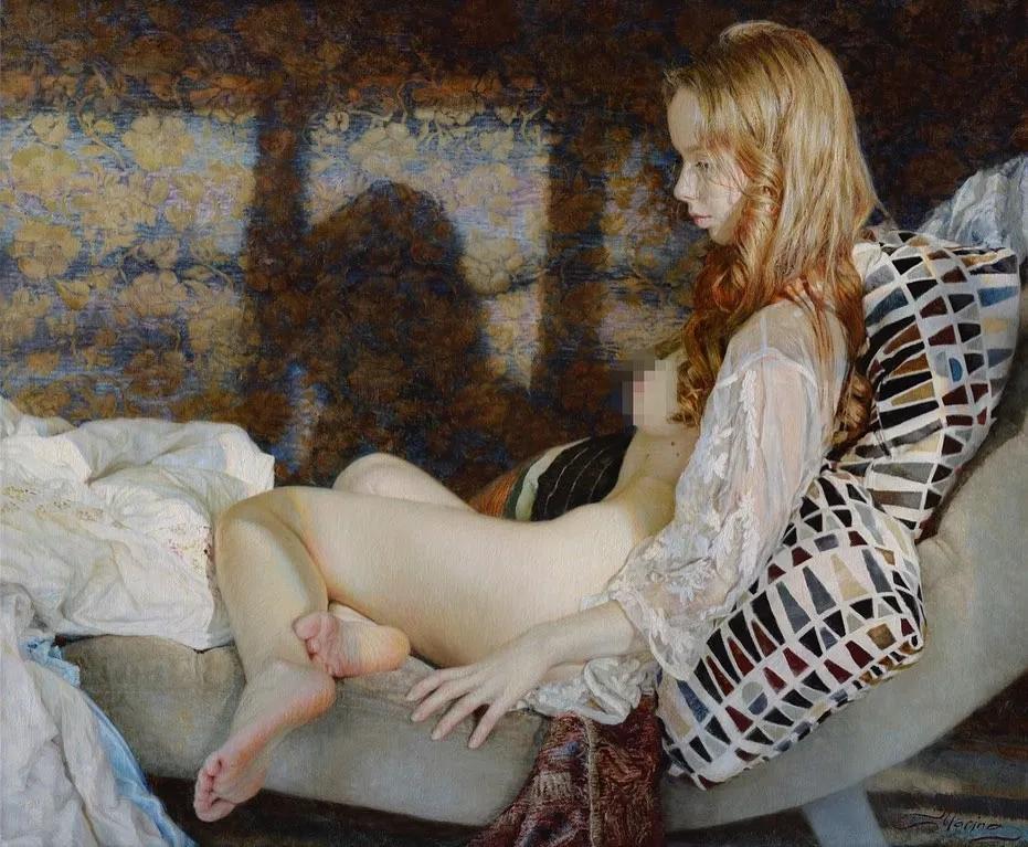俄罗斯的女画家画的唯美油画,俄罗斯女画家油画视频
