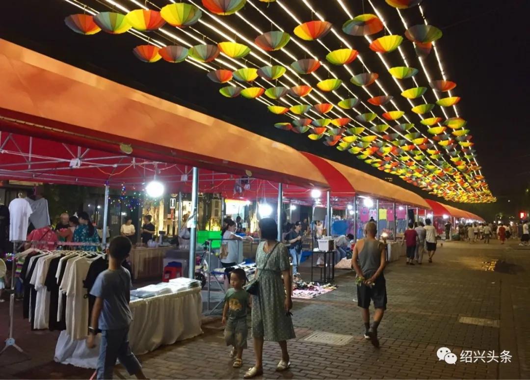 绍兴越城最火爆的夜市,浙江绍兴最新夜市