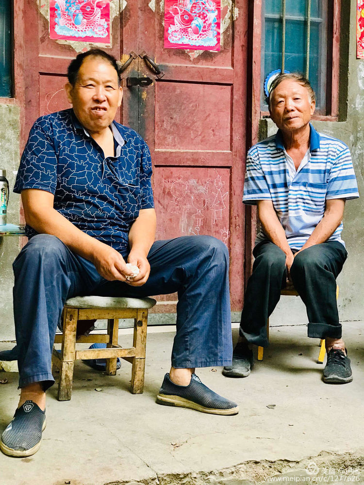 新安县铁门镇庙头村新旧照片对比,新安县庙头村的老照片