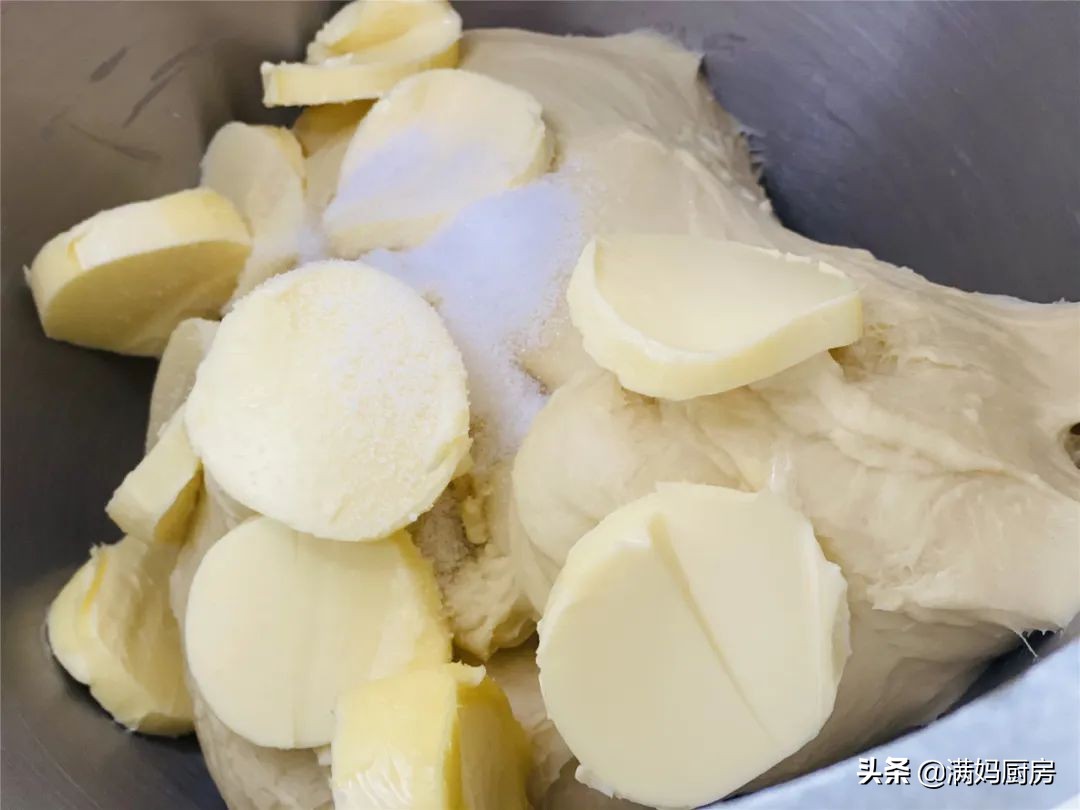 层次分明的原味吐司做法,每一口都甜到了心里