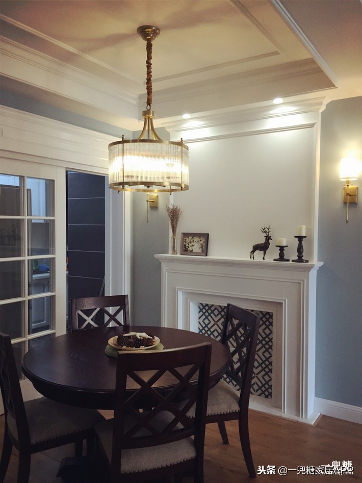 美式风格装修110平,150平美式轻奢大气风装修