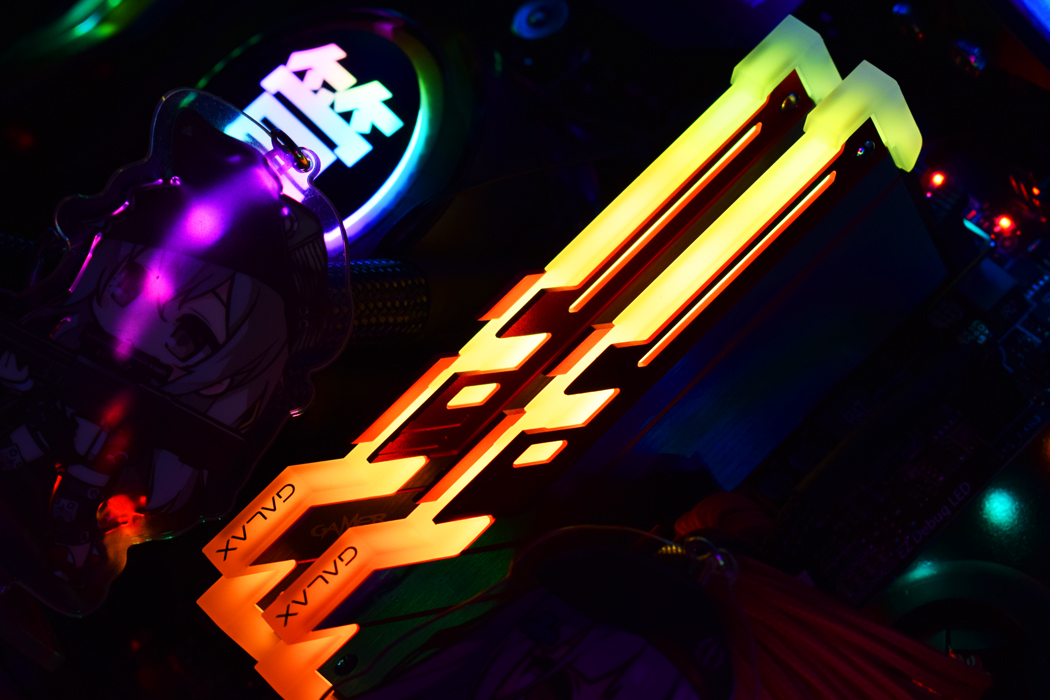 影驰内存条gamer3000ddr48g,影驰星曜ddr4rgb