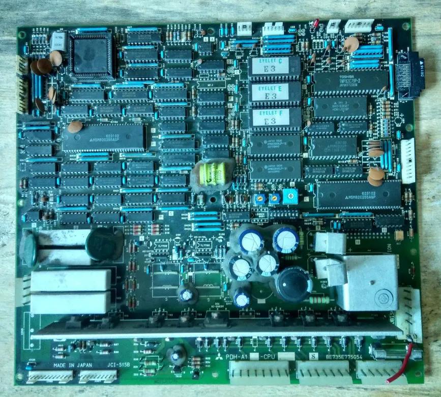 980机器PDH-A1-CPU主控电路板检测维修实例