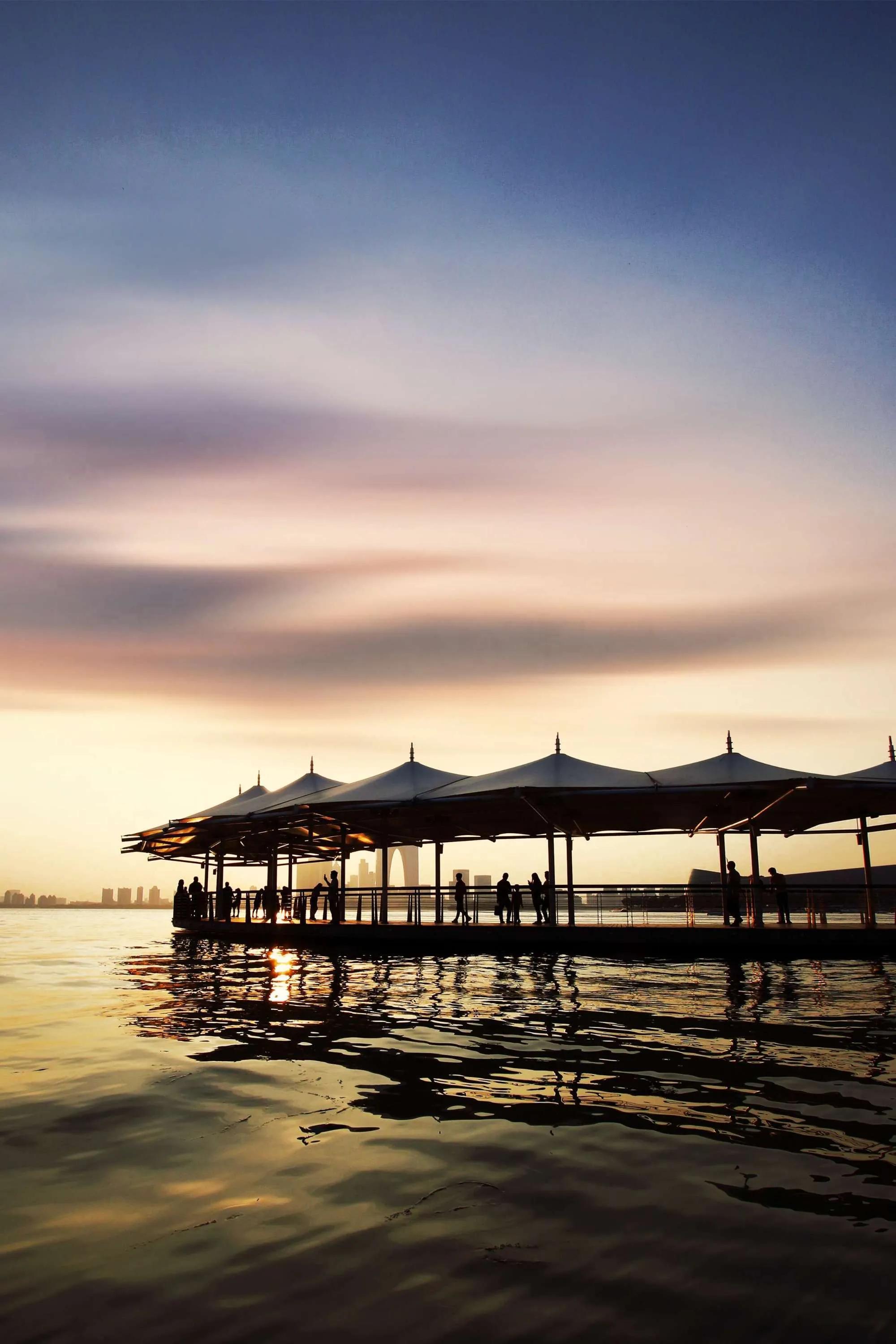 苏州金鸡湖景区打卡推荐,苏州金鸡湖风景区评价