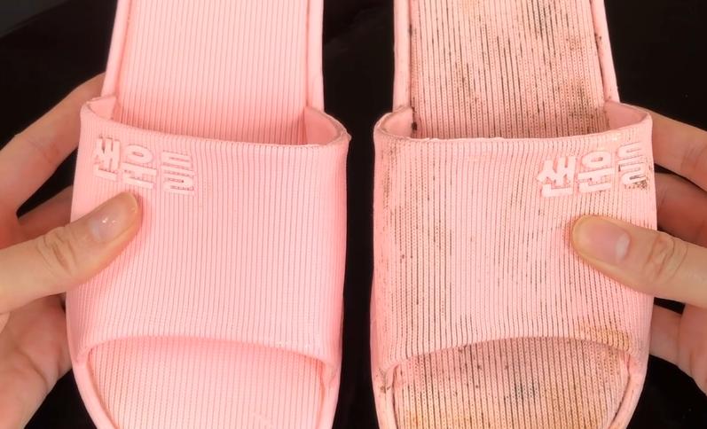 拖鞋穿久了应该怎么洗才最干净,拖鞋穿时间长了黑了怎么去掉