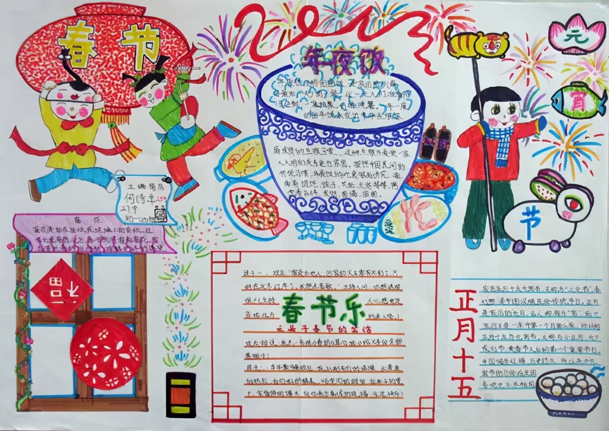 关于元宵节习俗和相关诗句,元宵节手抄报内容诗词