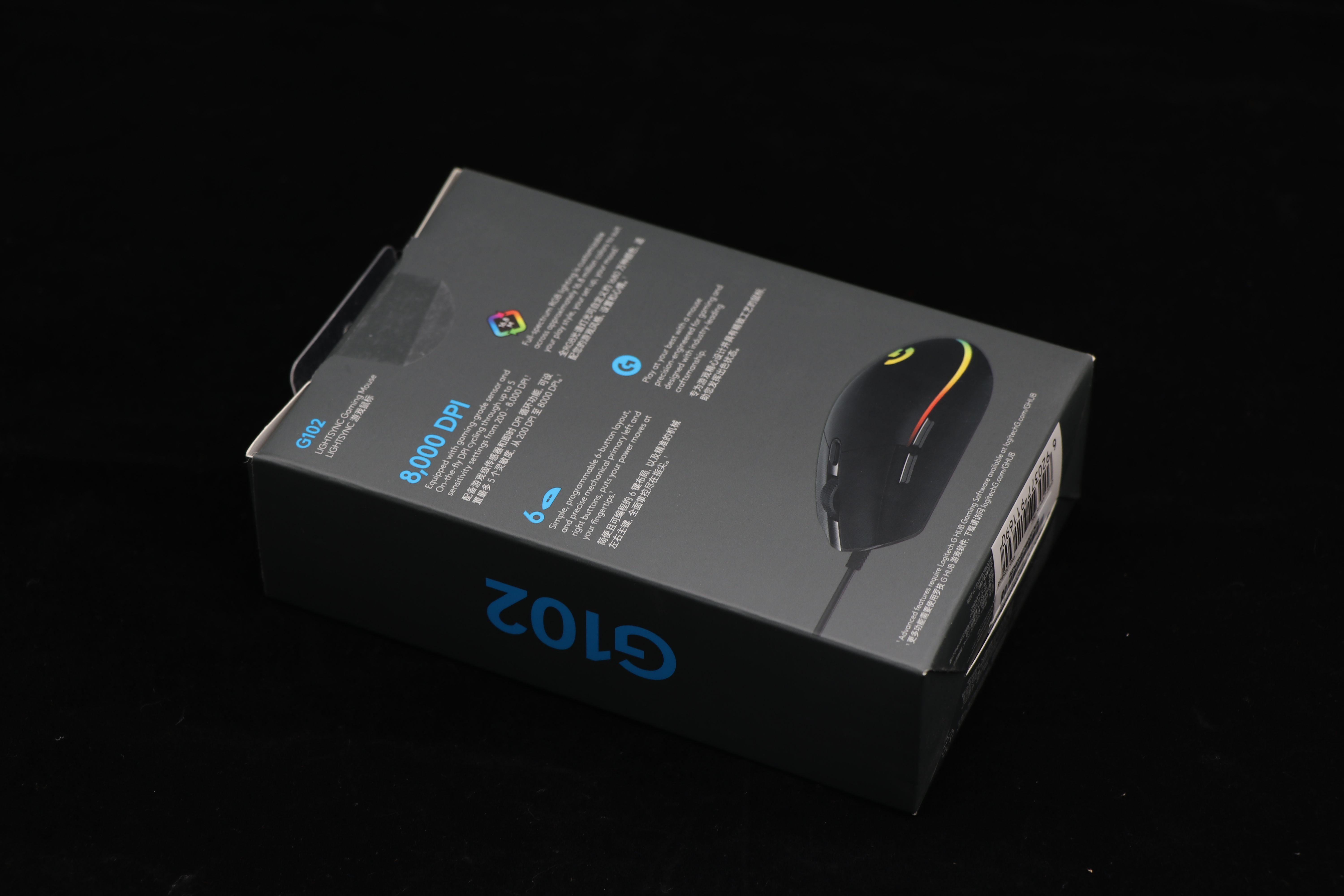 罗技G102电竞鼠标优点跟缺点,罗技g102是大鼠标还是小鼠标