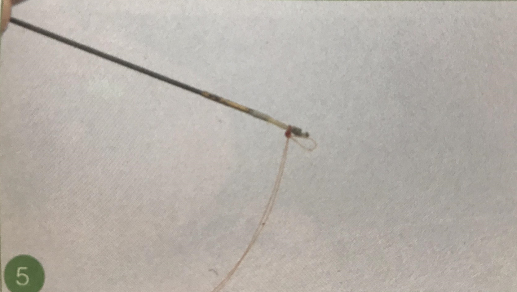 新手钓鱼鱼线和鱼竿怎么绑,初学鱼线全套绑法教程