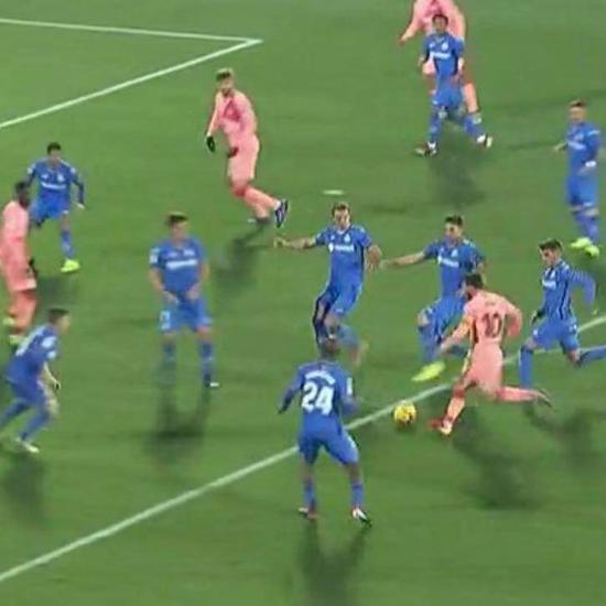 英超效率之王对梅西,梅西第一次对阵英超球队