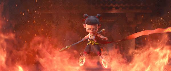 哪吒之魔童降世藕饼出现的片段,哪吒之魔童降世藕饼同框