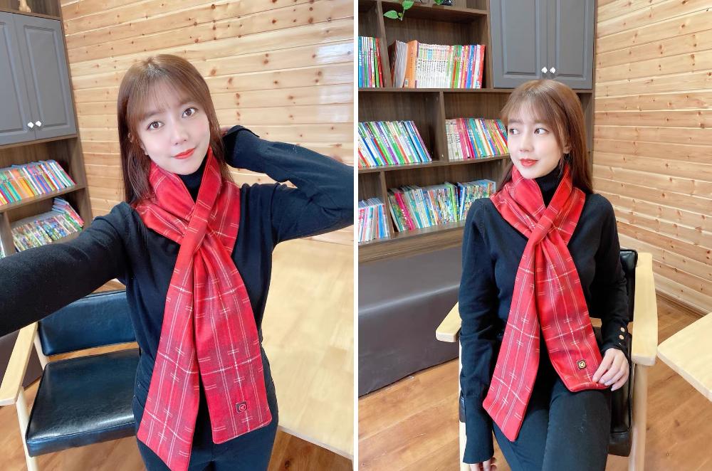 让冬天多了一丝的温暖,冬天飞乐思围巾