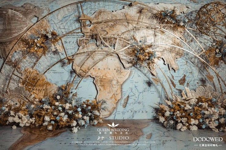 dodowed婚礼线上教学,浪漫唯美的西式主题婚礼