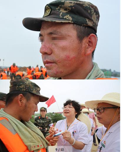 江西省紧急医学救援队抗洪,支援抗洪救灾江西