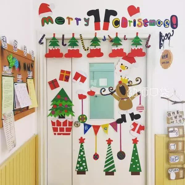 圣诞环创,圣诞主题环创