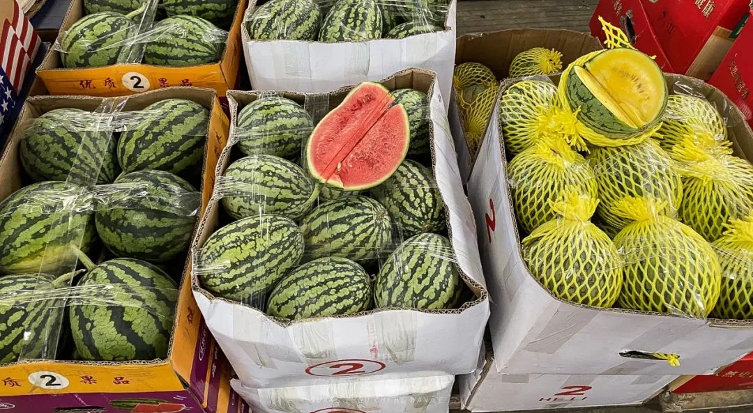 地铁坐到水果市场附近,广州天平架水果市场