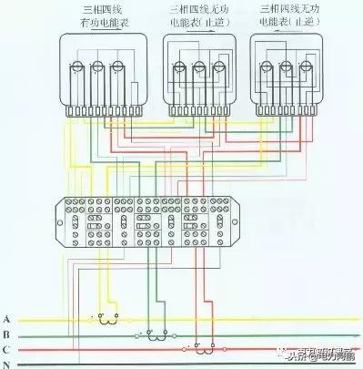带互感器三相四线电表接线方法,带互感器三相四线电表接线图视频