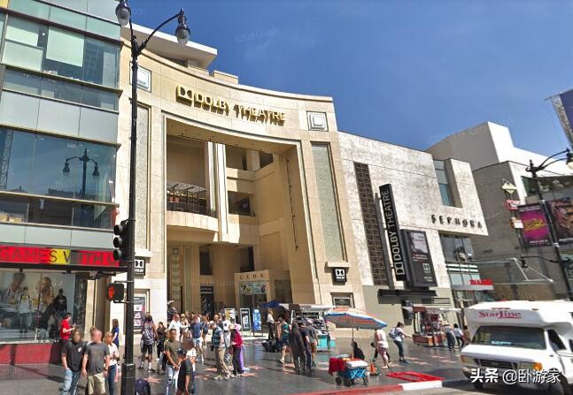 好莱坞星光大道是怎么回事,好莱坞星光大道鸟瞰