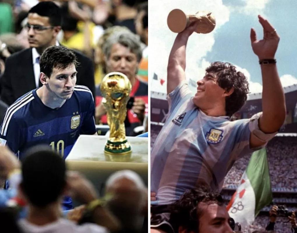 2014与1986，梅西和马拉多纳的差距，并非只是一步之遥