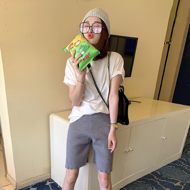 法式气质风内搭t恤,欧洲风穿搭t恤