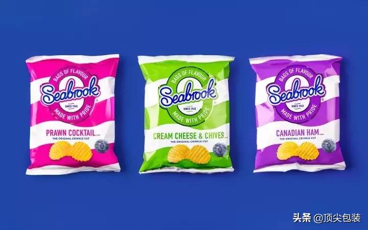 有创意的薯片包装,薯片包装风格