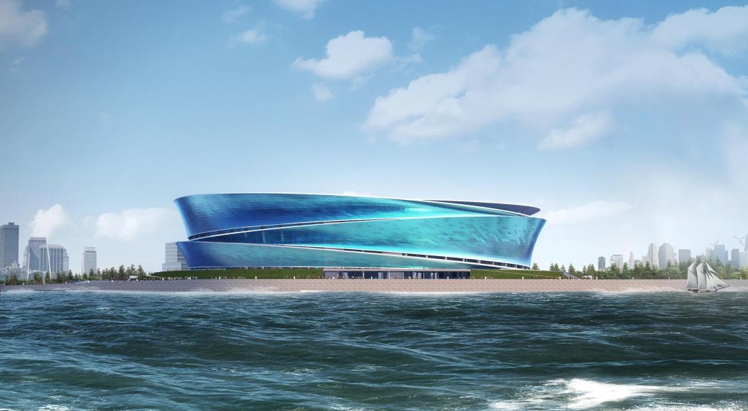 大连梭鱼湾足球场建设结构和设计,大连梭鱼湾专业足球场建造费用