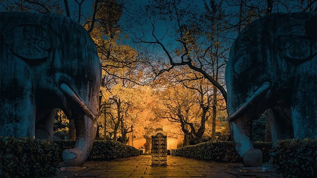 南京历史感沉重的古都,烟水南京