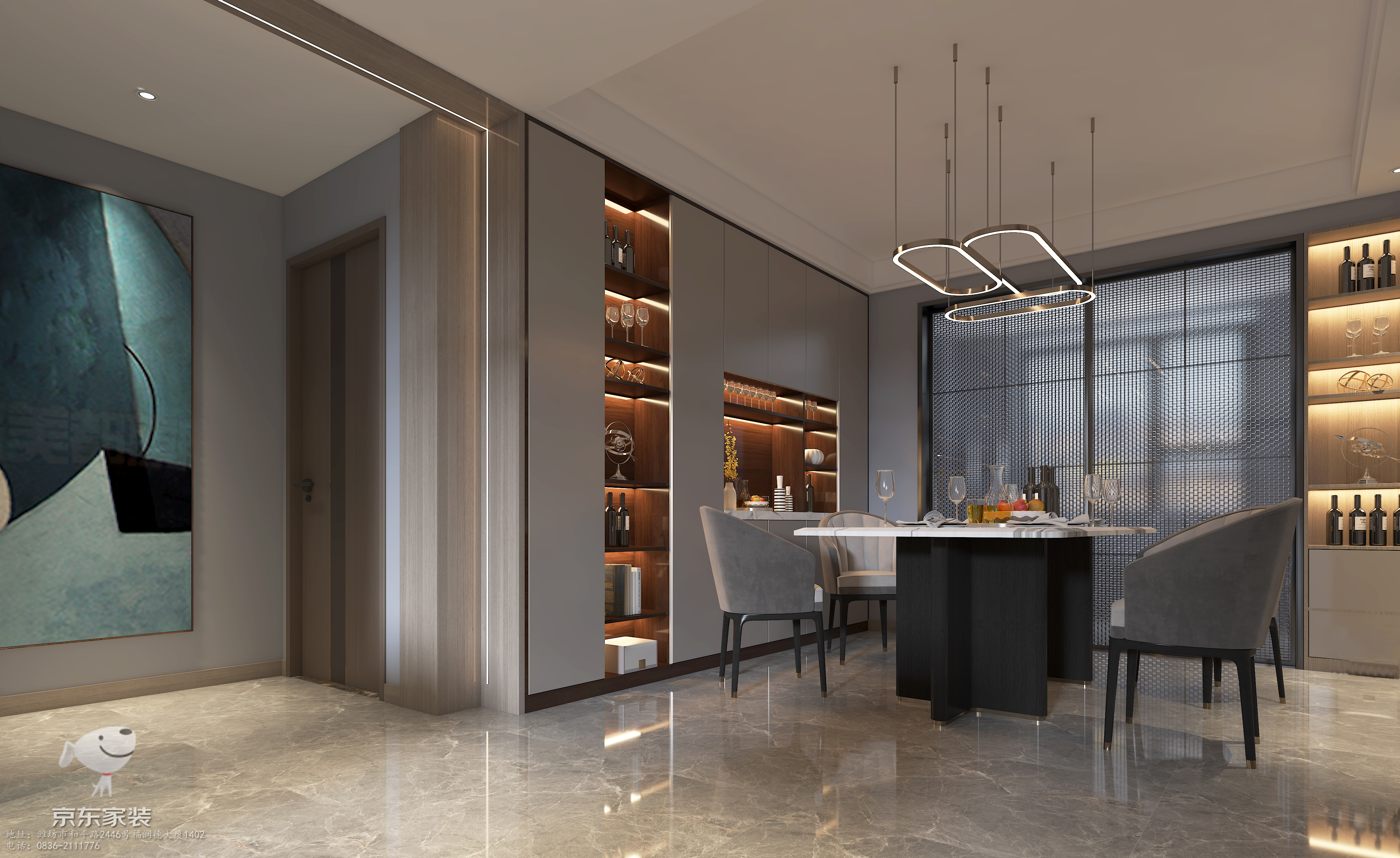 京东居家装修温州龙湾,京东装修样板房