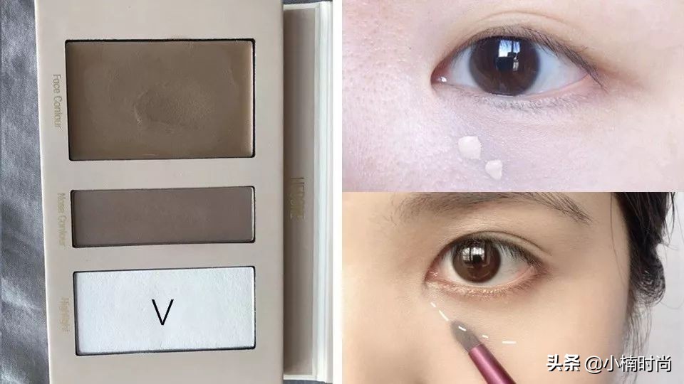 黑眼圈泪沟遮瑕手法,黑眼圈泪沟法令纹遮瑕教程来了