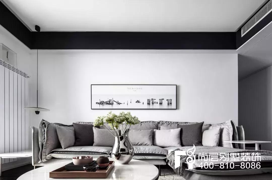 尚层作品金地天悦—黑白之间,是你陪我想象