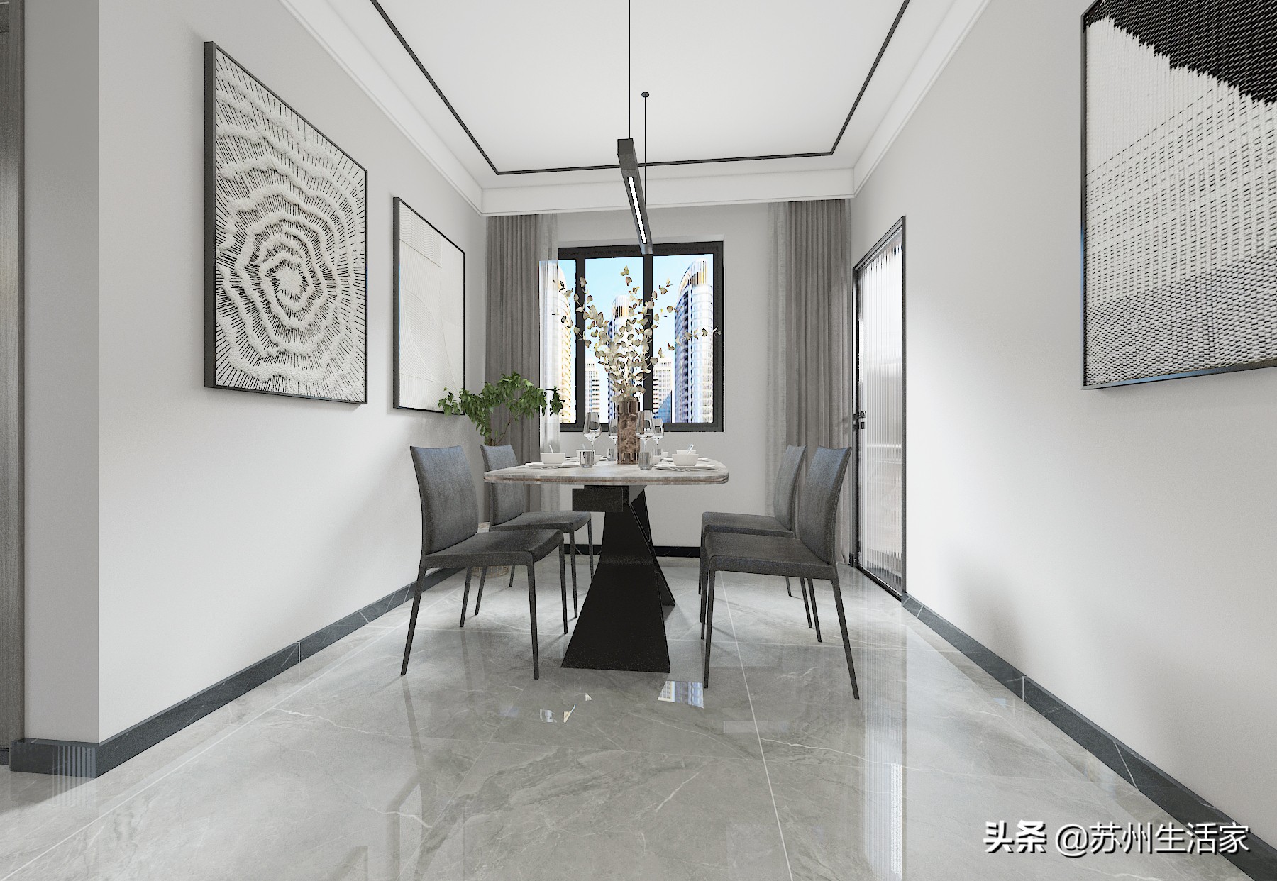 120平混搭三居安享生活乐趣,120平的家居生活