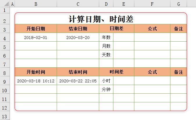 excel表格日期增加操作,excel表格中有日期和时间如何加减