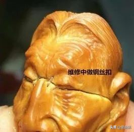 橄榄核雕裂纹怎样补回原样,橄榄核雕竖裂