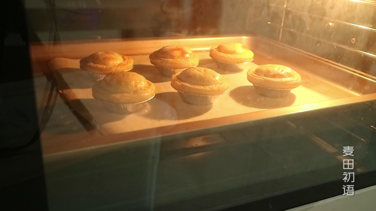 甜品界的小清新葡式蛋挞教程来喽,最正宗的葡式蛋挞