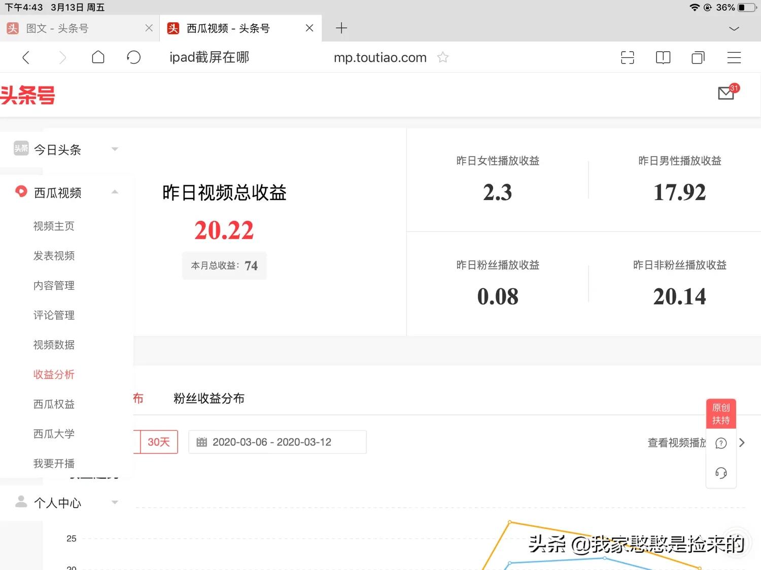 在*今条头日**是写文章赚钱还是发视频赚钱？
