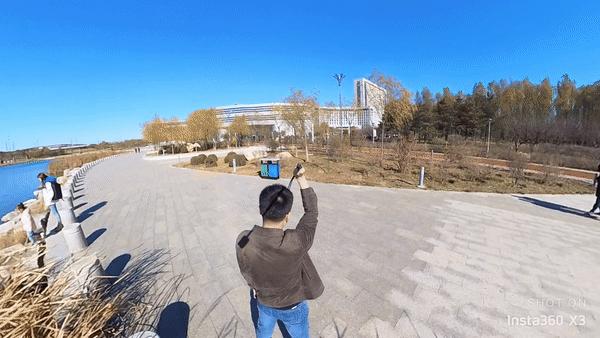 影石insta360x3全景运动相机玩法,影石insta360onex3全景运动相机