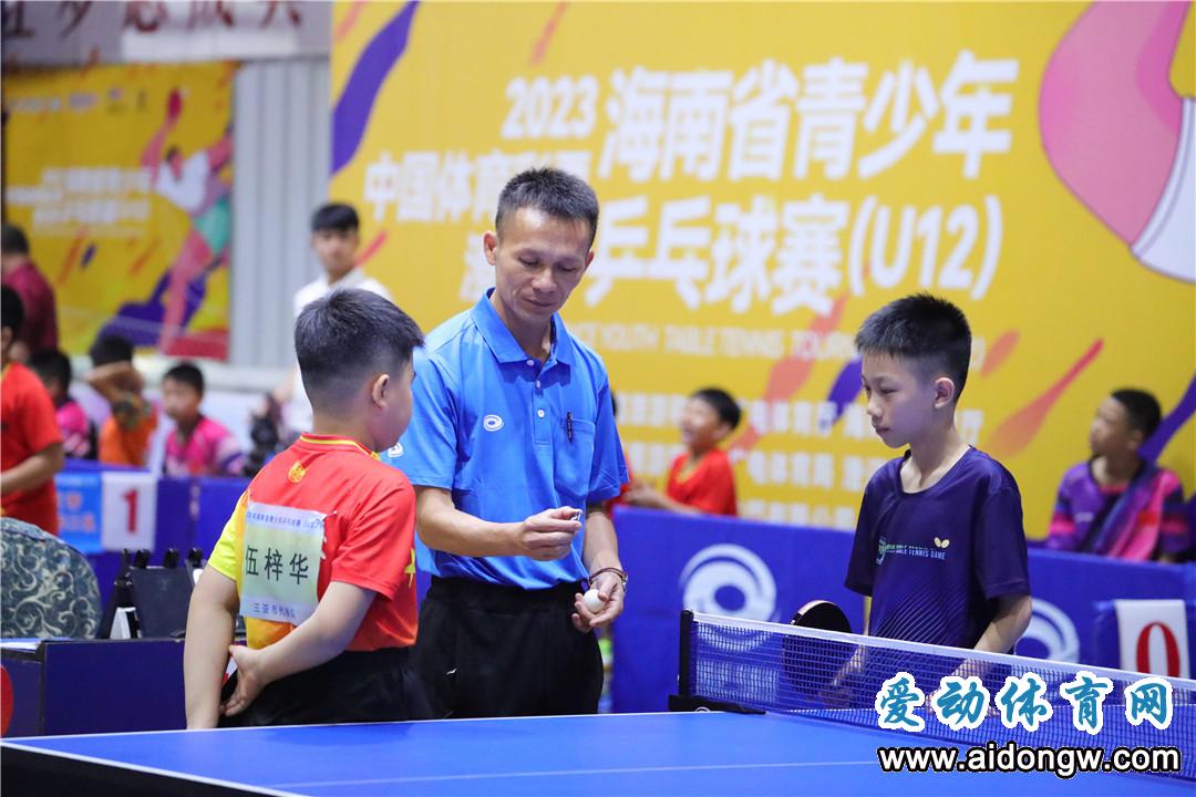 2019年海南省青少年乒乓球锦标赛,海南u12乒乓球比赛