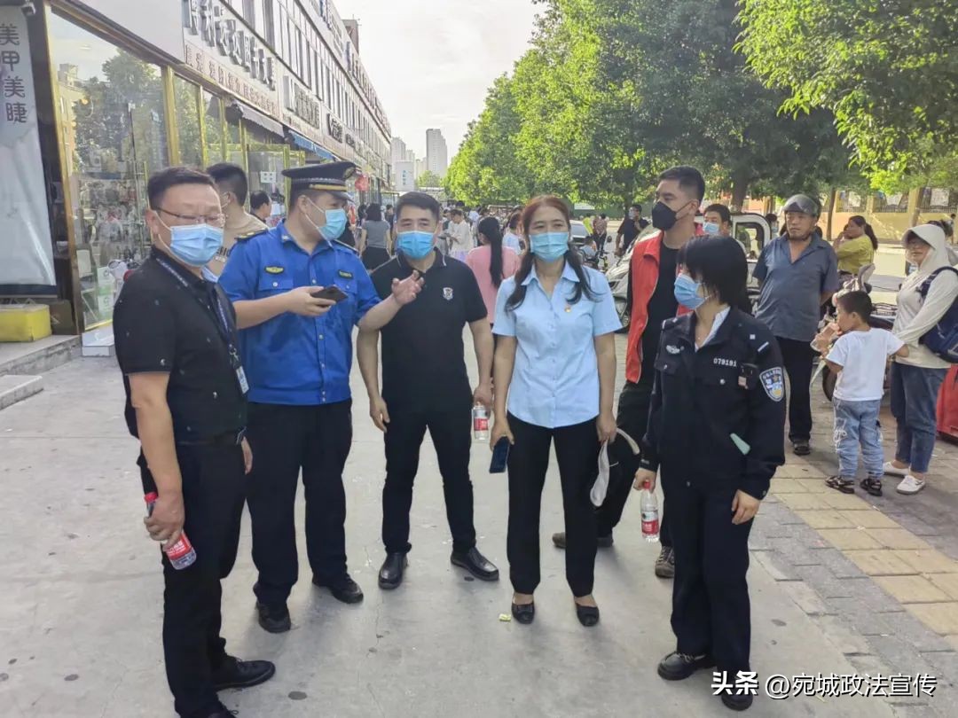 【宛城“三零”平安创建专栏】,242汉冶街道:以师生安全为根本强化校园周边安全防控