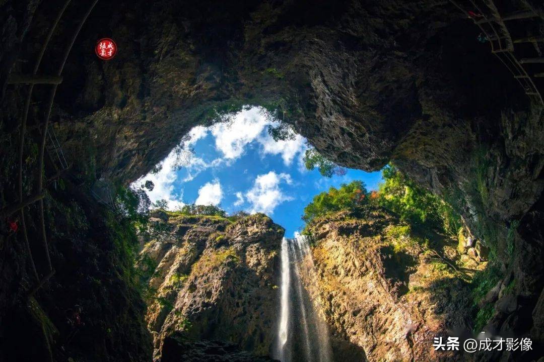 永泰瀑布景点,福建省永泰县百漈沟景区