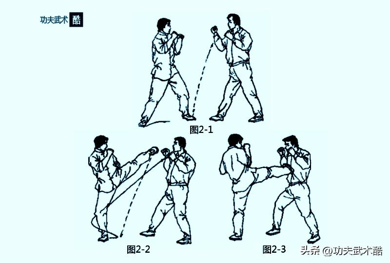 截拳道旋踢，上能踢头，中能击肋，下能扫膝，出其不意的*攻反**利器