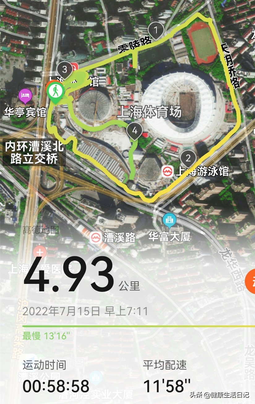 上海运动公园,上海晨练公园