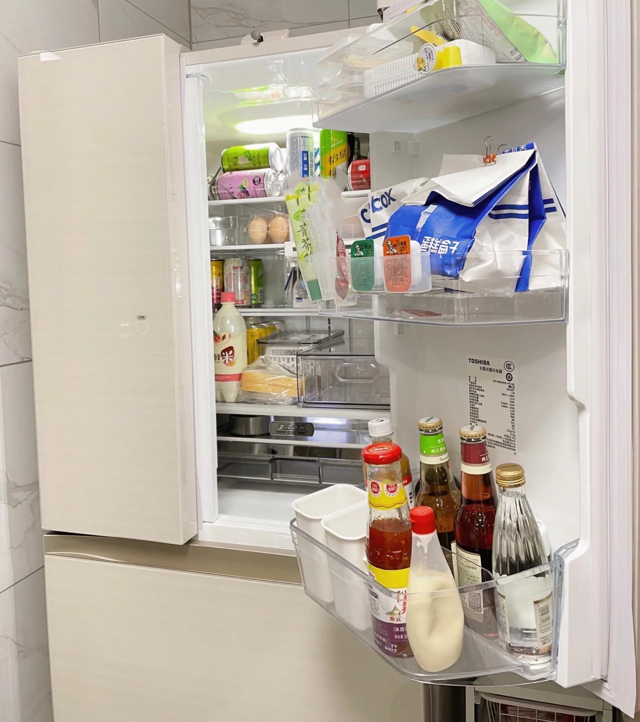 法式冰箱和十字四门冰箱哪个好,法式四门冰箱推荐海尔白色