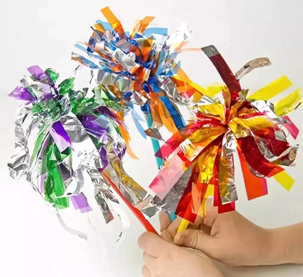 幼师素材】新年手工制作（灯笼+爆竹烟花+中国龙）