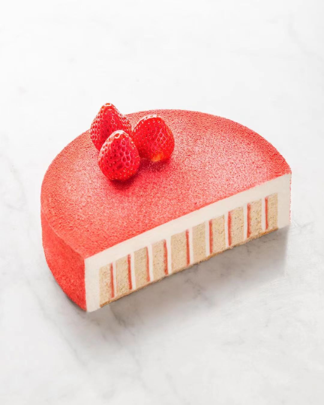 蛋糕切面,蛋糕两层夹心切面图片