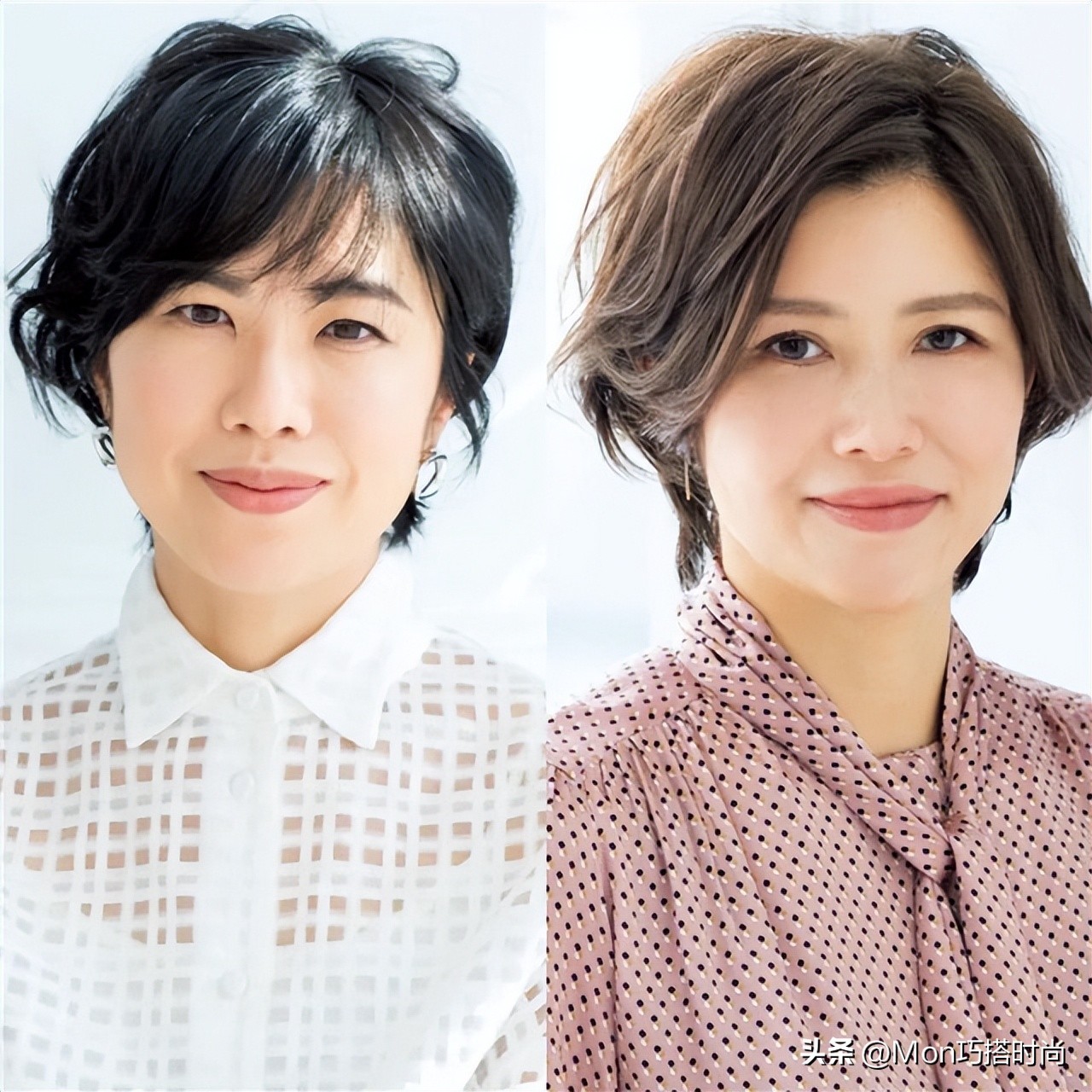 适合中年烫小卷的发型,头发卷烫什么发型减龄