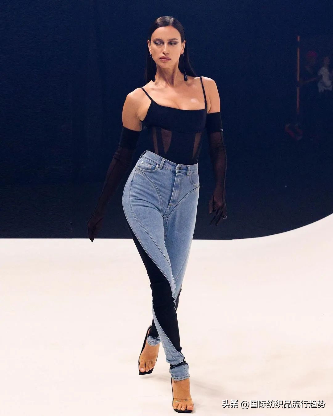 娜扎束脚哈伦裤,娜扎单眼皮连体裤