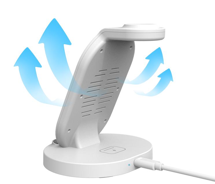 三合一无线充,桌面无线充多合一