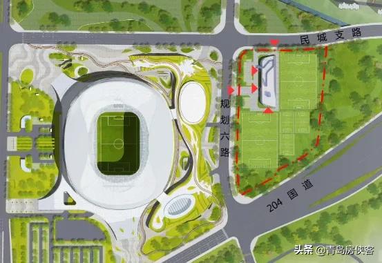 高大上的比赛,亚洲杯足球赛青岛赛场