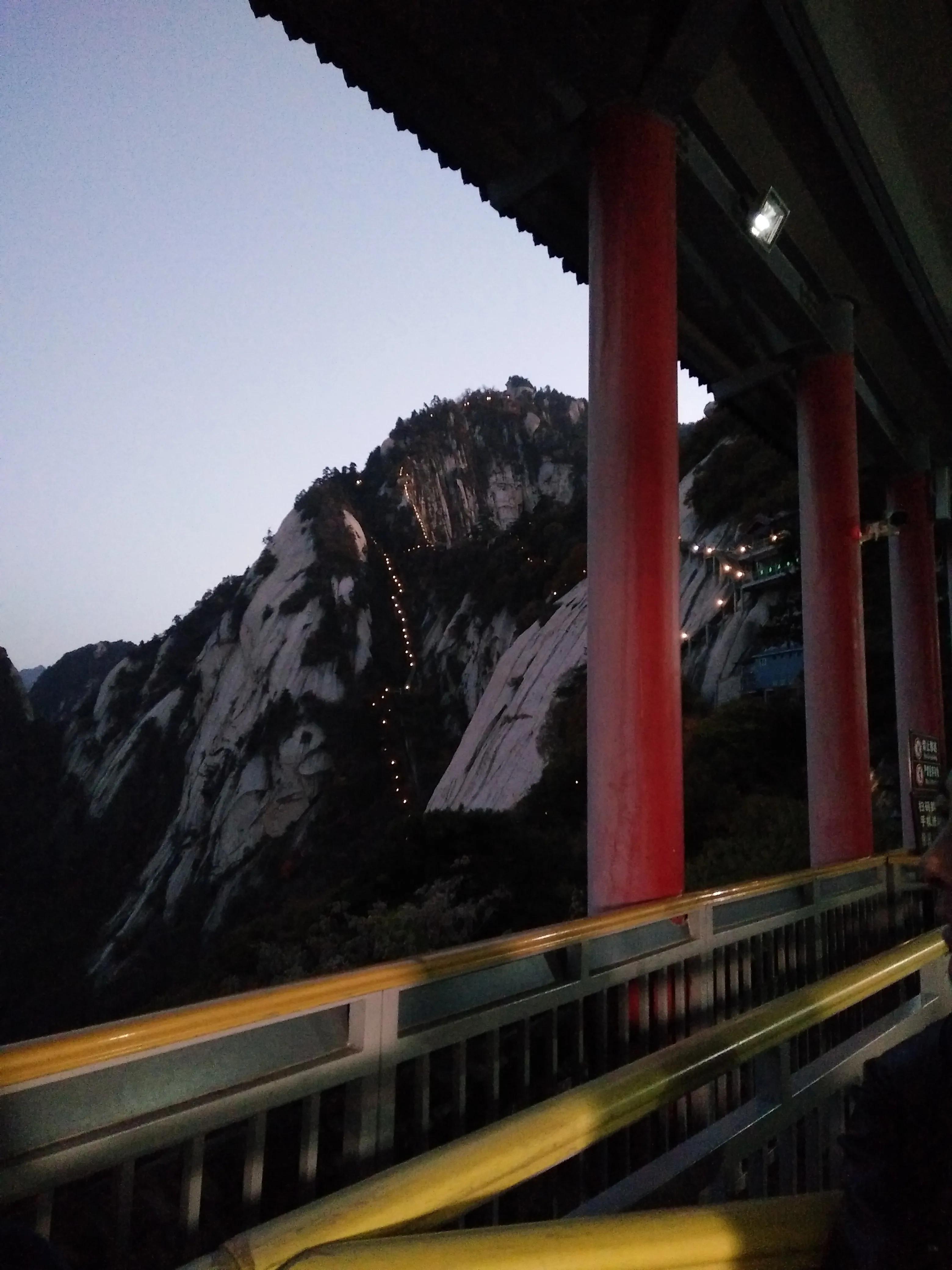 徒步旅行华山论剑4小时,华山论剑旅游攻略一日游