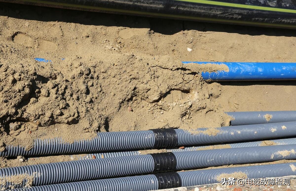 高阻电缆故障测试波形讲解,埋入地下电缆怎么检测故障