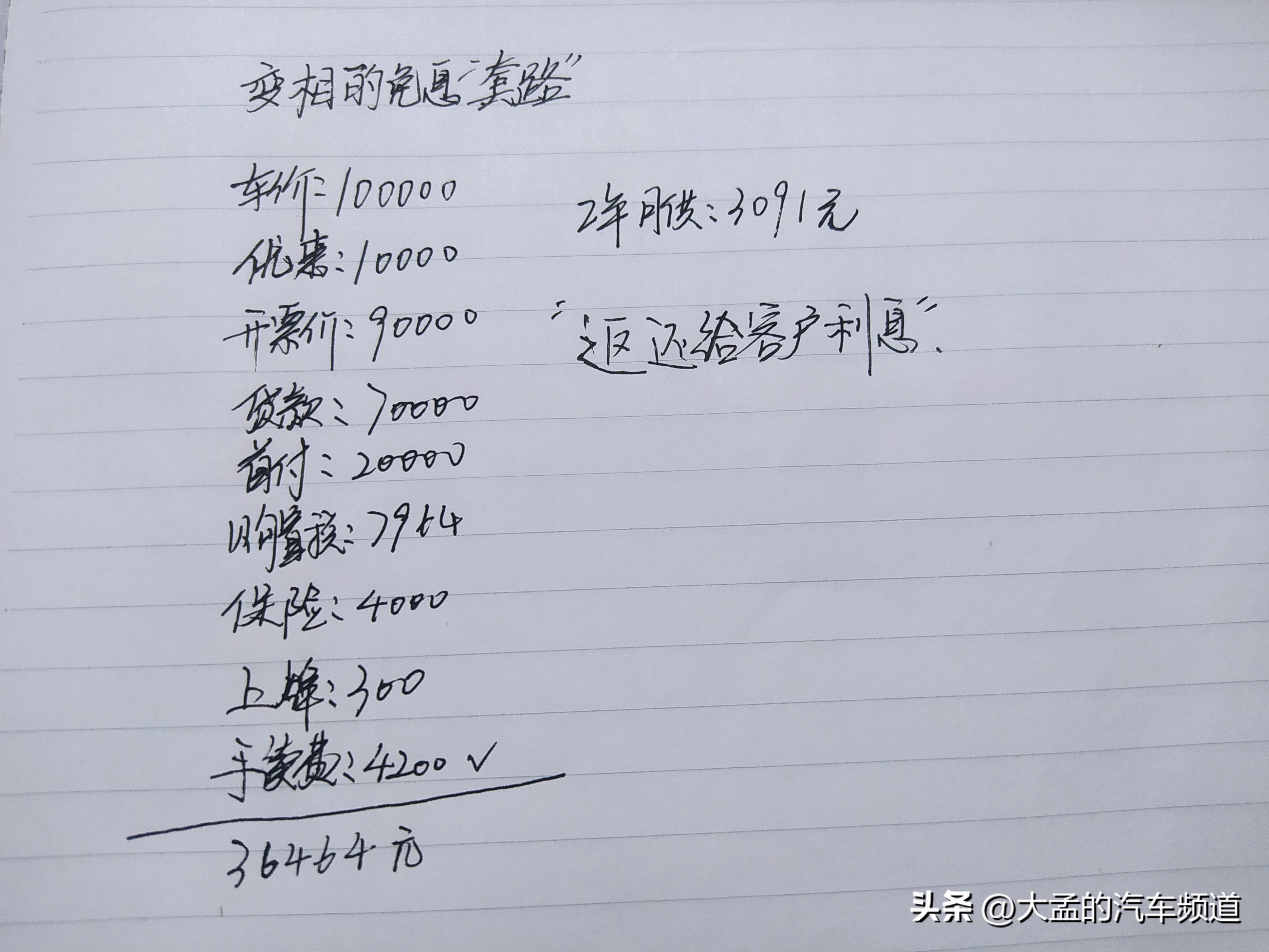 4s店免息分期买车有什么套路吗,两年的免息贷由4s店出吗